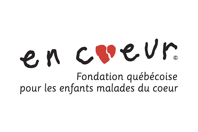 Logo de la fondation québecoise pour les enfants malades du coeur